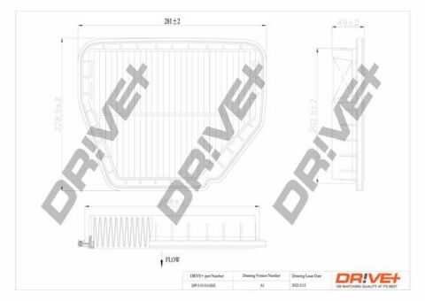 DP1110.10.0202 Drive+ Фільтр повітря