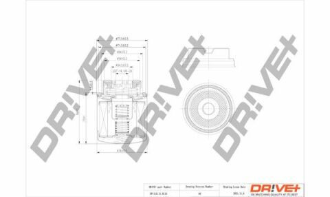 DP1110.11.0113 Drive+ - Фільтр оливи