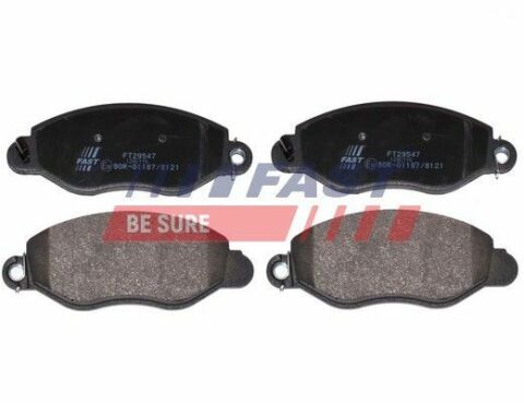 Колодки гальмівні дискові передні FORD Transit 00-06 Колодки гальмівні дискові передні FORD Transit 00-06