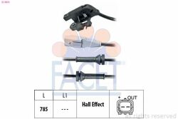 Датчик ABS Citroen C4 I, II/Peugeot 307 1.4-2.0D 00- задний Л/Пр