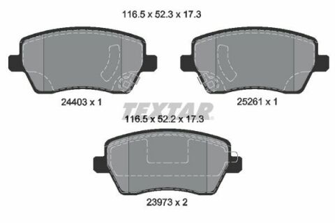 Колодки гальмівні (передні) Nissan Micra IV/V 10-/Note 13- (Lucas) Q+