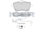 Колодки тормозные (передние) MB A-class (W169) 04-12/B-class (W245) 05-11 (+датчики), фото 6 - интернет-магазин Auto-Mechanic