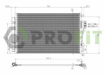 Конденсер кондиціонера Конденсер кондиціонера