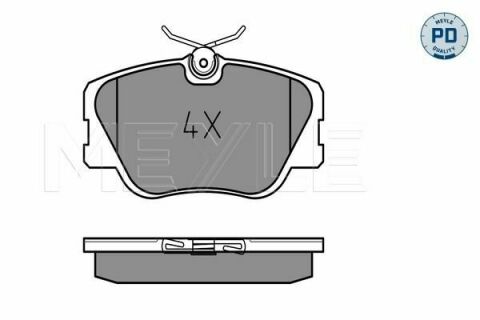 Колодки гальмівні (передні) MB (W124/W201) 84-98 Колодки гальмівні (передні) MB (W124/W201) 84-98