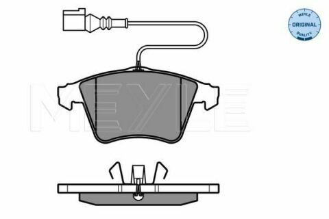 Колодки гальмівні (передні) VW Touareg 2.5TDI 03-10 (Ate) (з датчиком) Колодки гальмівні (передні) VW Touareg 2.5TDI 03-10 (Ate) (з датчиком)
