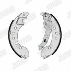 Гальмівні колодки задні Renault Twingo II 1.2 16V 2007–2014, Renault Twingo II 1.5 dCi 90 2010–, Smart ForTwo 1.0 2014–