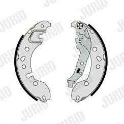Тормозные колодки задние Renault Twingo II 1.2 16V 2007–2014, 1.5 dCi 90 2010–, Smart ForTwo 1.0 2014–