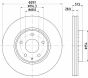 гальмівній диск передні mazda 6 12-, cx-5 11-, фото 4 - інтерент-магазин Auto-Mechanic