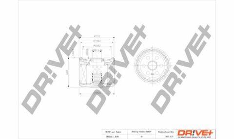 DP1110.11.0109 Drive+ - Фильтр масла