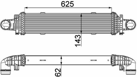 Интеркуллер MB C-CL. (W204)