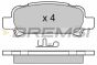 Тормозные колодки зад. Subaru Impreza 94-/Forester 97-08 (акебоно), фото 1 - интернет-магазин Auto-Mechanic