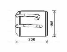 Радиатор отопления L200-07 MITSUBISHI