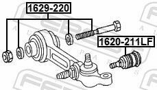 Болт із ексцентриком MB C-Class/E-Class 98-11