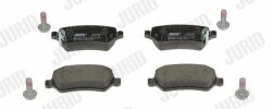 Задні гальмівні колодки Kia Venga 2010–, Pro Ceed, Opel Astra G, H, Combo, Meriva, Zafira B
