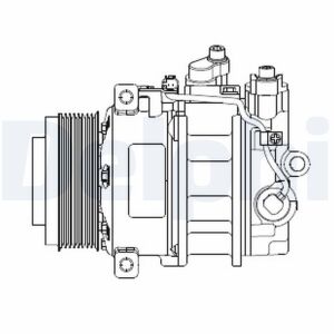 Компрессор кондиционера 164,/x 164,w2513.0/4.0cdi 06-