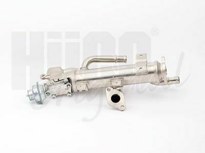 Радіатор рециркуляції ВГ з клапаном EGR Audi A4/A6 2.0D 04-11 (HÜCO)