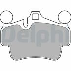 Комплект гальмівних накладок, дискове гальмо