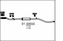 Середня частина вихлопної системи (Резонатор)