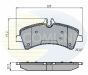 CBP01575 Comline - Тормозные колодки для дисков, фото 1 - интернет-магазин Auto-Mechanic