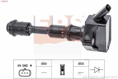 Катушка зажигания s60 2.0 15-, s80 2.0 13-, s90 16-