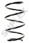 SUPLEX BMW Пружина передняя L=336mm 3 E46,5 E39   (оранж.)