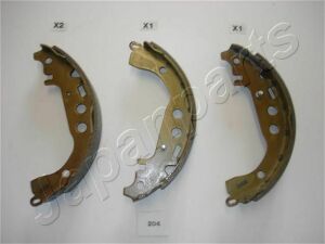 JAPANPARTS TOYOTA Щоки гальмівні Yaris 99-