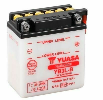 МОТО Yuasa 12V 3,2Ah YuMicron Battery YB3L-B(сухозаряженный)