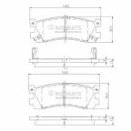 Гальмiвнi колодки дисковi