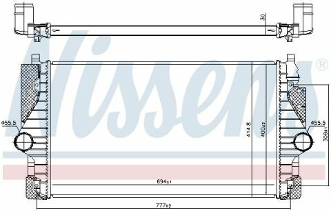 Интеркулер  VW  TRANSPORTER  T4(90-)2.5  TDi(+)[OE  7D0.145.803  A]