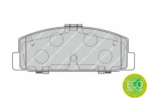 Колодки гальмівні задні Mazda 323/626 94-04 (akebono)