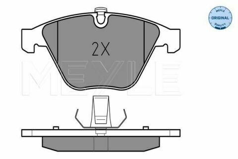 Колодки тормозные (передние) BMW 3 (E90/E92/E93) 01-13 (Ate)