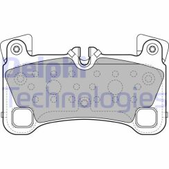 Тормозные колодки задние Audi Q7, Touareg, Porsche Cayenne 02-VW