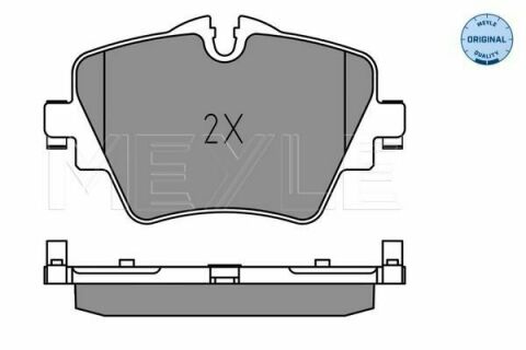 Колодки гальмівні (передні) BMW 2 (F45/F46)/5 (G30/F90)/X1(F48)/X2 (E39)/X3 (G01/F97) 13-