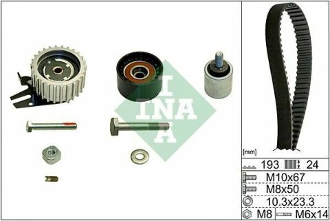 Комплект ГРМ Opel Insignia A 2.0 Biturbo /CDTi 08-, 140/143kw