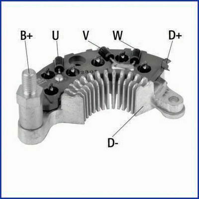 HITACHI OPEL Мост диодный Astra F/G,Corsa B,Combo,Omega B,Vectra A/B