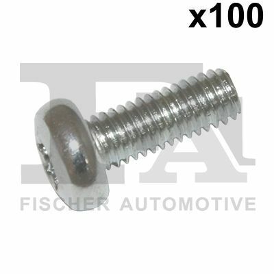 Болт с головкой системы TORX из черного металла