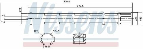 Осушитель FIAT DUCATO (250) (06-) 3.0 JTD