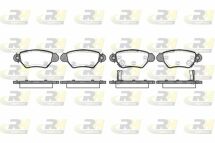 Колодки гальмівні (задні) Opel Astra G/Zafira A 98-09 (Bosch)