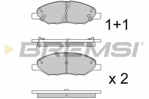 Гальмівні колодки пер. Nissan Micra 03-10/Note 06-12 (sumitomo)