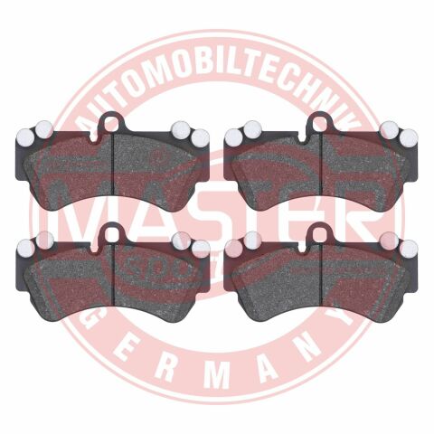 Комплект гальмівних накладок, дискове гальмо