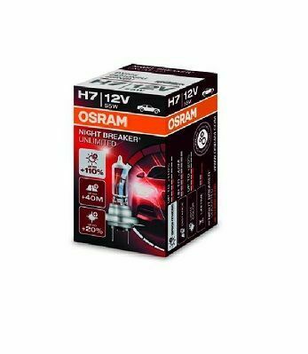 Автолампа H7 12V 55W PX26d NightBreaker Unlimited +110%