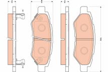 Колодки тормозные