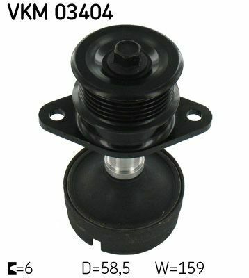 SKF FORD Шкив генератора Focus 1,8TDDi -05, Transit Connect 1,8TDDi/TDCi/DI -13