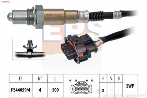 OPEL Ламбда зонд Astra H, Zafira B, Vectra C, 1,6-1,8