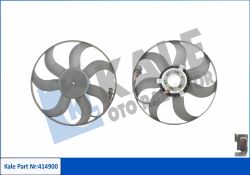 Вентилятор радиатора Volkswagen Polo, Skoda Fabia I, II, III, Rapid, Roomster 1.2/1.9 TDI