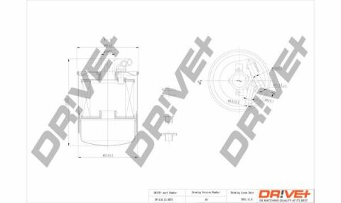 DP1110.13.0073 Drive+ - Фільтр палива