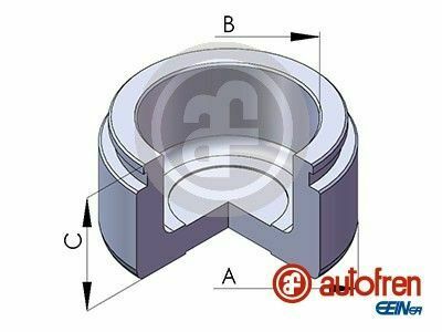 Поршень суппорта перед Sonata/Magentis/Nissan Juke/Suzuki SX4 43x