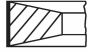 Комплект поршневих кілець 2.1TD (STD, d=86,0; 2,5-2,5-4), фото 6 - інтерент-магазин Auto-Mechanic