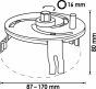 Ключ универсален для снятия датчика уровня топлива (d=87-170mm), фото 12 - интернет-магазин Auto-Mechanic