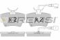 Тормозные колодки зад. T4 98-03 (Lucas) (57,4x94,9) с датчиком, фото 1 - интернет-магазин Auto-Mechanic